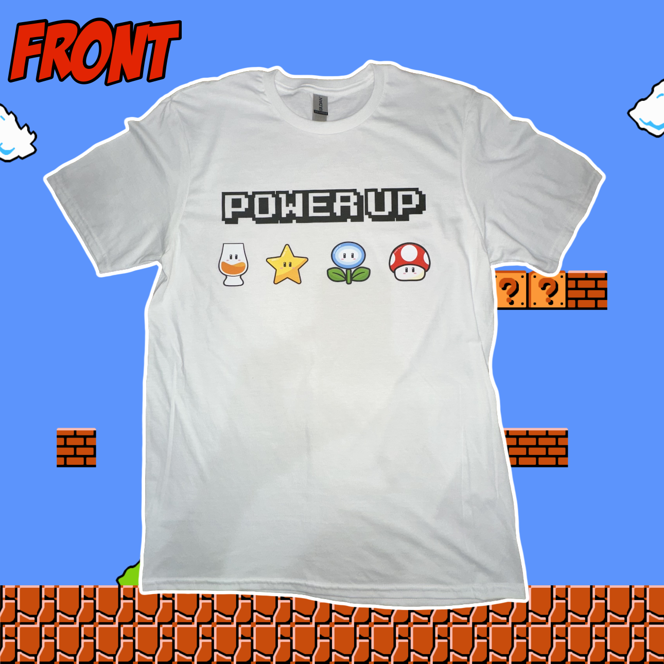 Gamer Bourbon “Power Up” Shirt