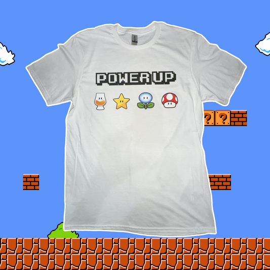 Gamer Bourbon “Power Up” Shirt